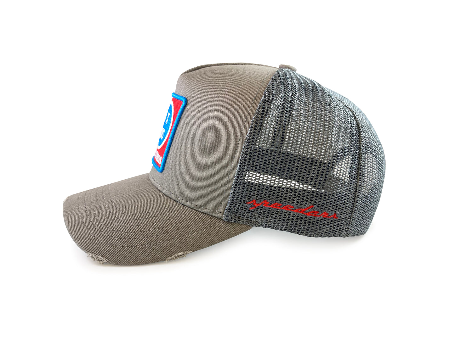 "Love Nitrous" Snapback Trucker Hat (Distressed)