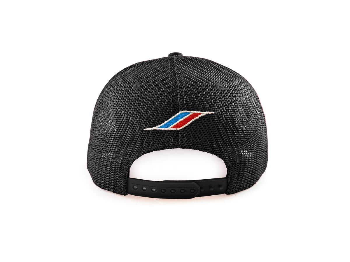 "Nitrous" Flat Bill Snapback (Black)