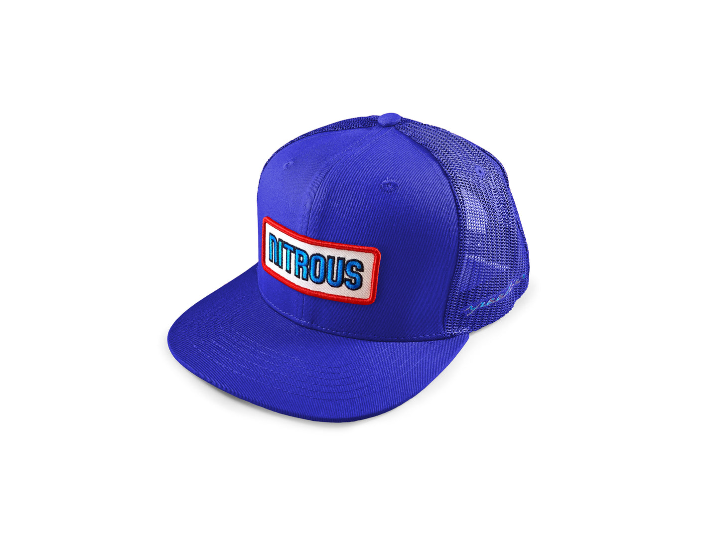 "Nitrous" Flat Bill Snapback (Blue)