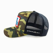 Load image into Gallery viewer, &quot;I Drive a Beater&quot; Trucker Hat (Camo)
