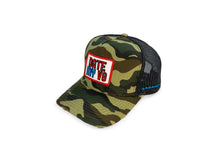 Load image into Gallery viewer, Date My V8 Automotive Trucker Hat (Camo)
