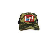 Load image into Gallery viewer, Date My V8 Automotive Trucker Hat (Camo)
