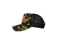 Load image into Gallery viewer, Date My V8 Automotive Trucker Hat (Camo)
