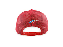Load image into Gallery viewer, &quot;Nitrous&quot; Red Flat Bill Snapback Trucker Hat
